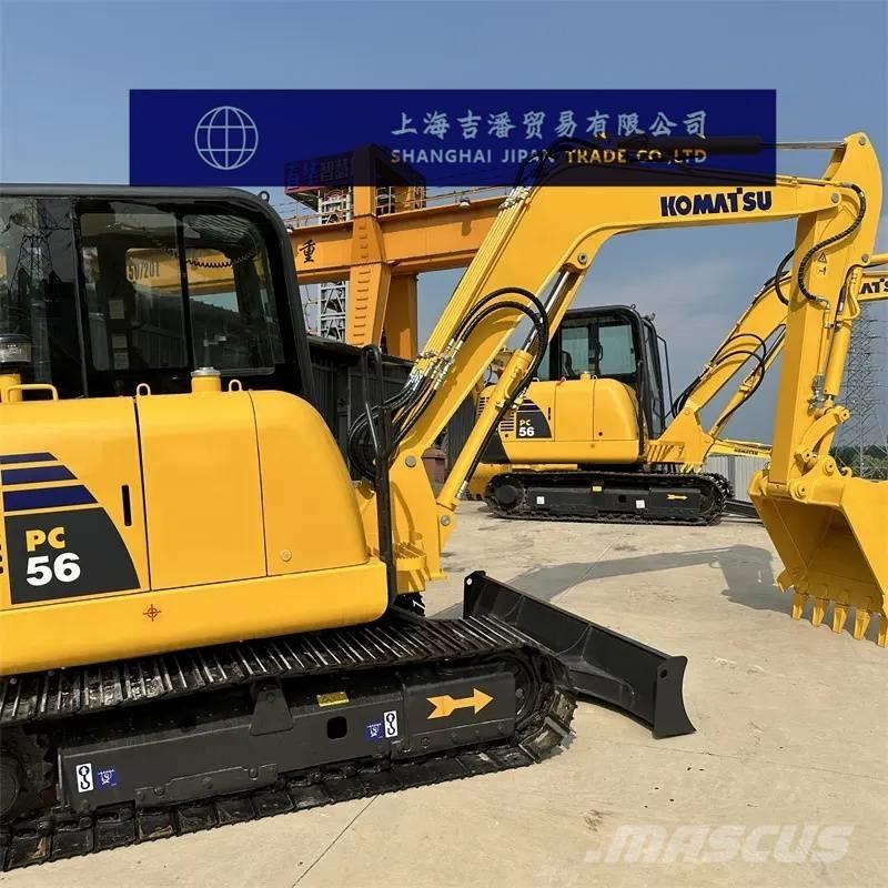 Komatsu PC 56 Kāpurķēžu ekskavatori