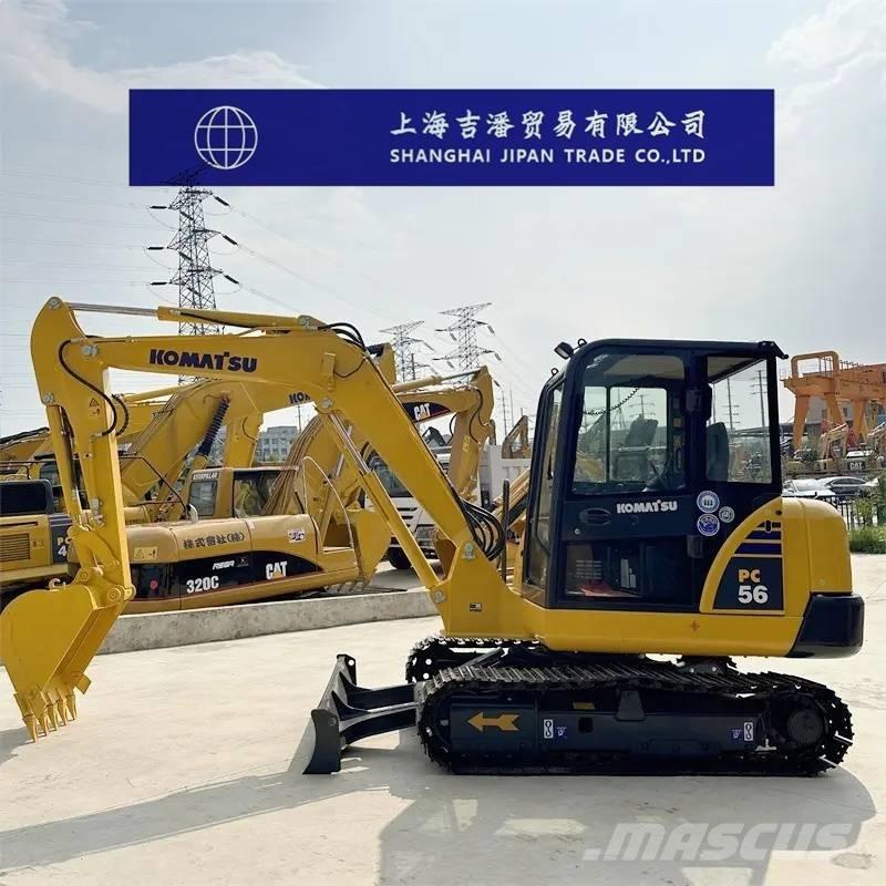Komatsu PC 56 Kāpurķēžu ekskavatori