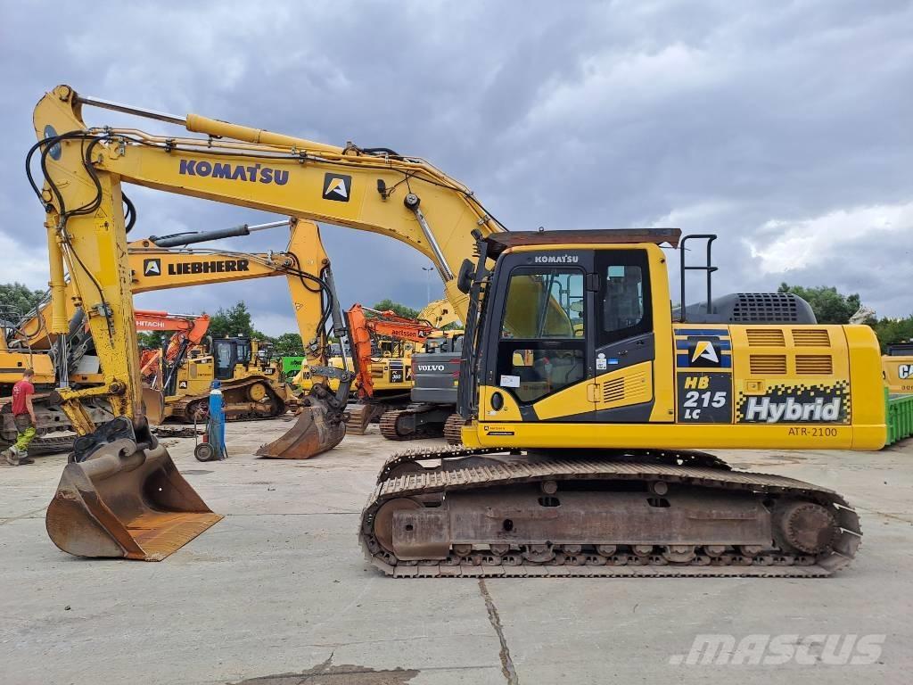 Komatsu HB215LC-2 Kāpurķēžu ekskavatori