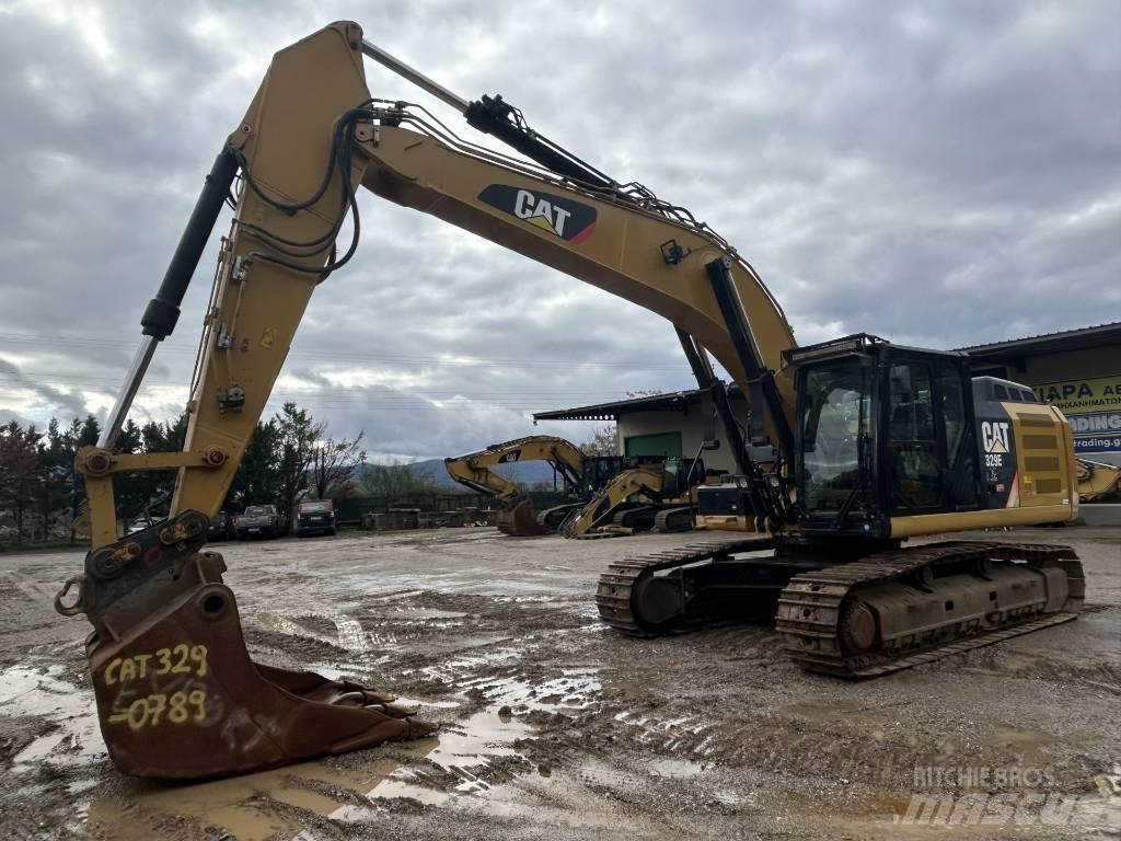 CAT 329 EL Kāpurķēžu ekskavatori