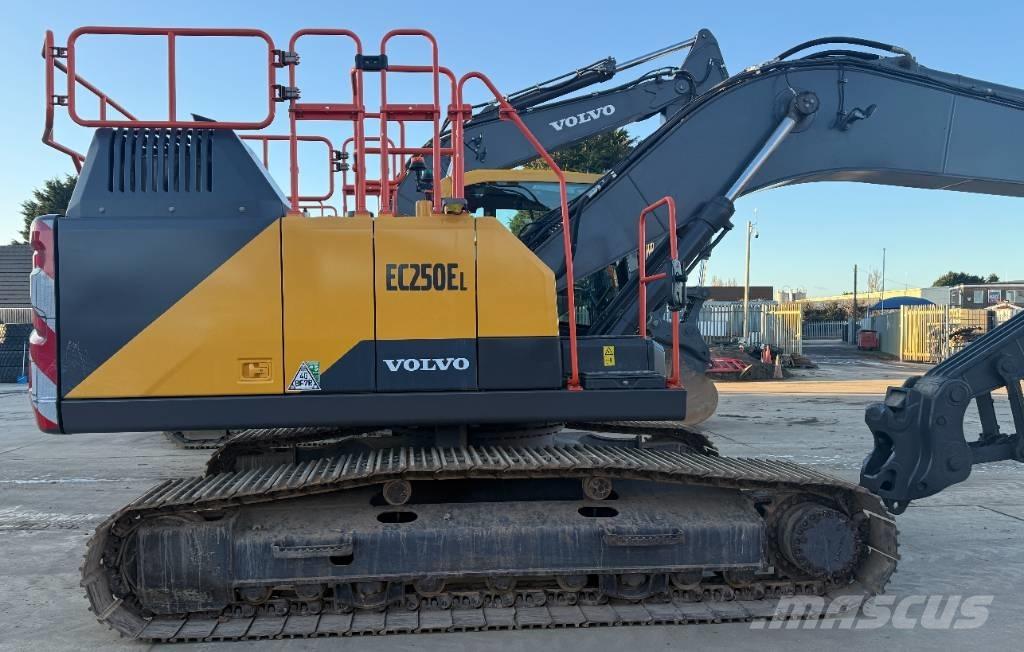 Volvo EC 250 EL Kāpurķēžu ekskavatori