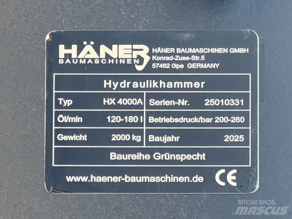  Haner HX 4000A Āmuri/Drupinātāji