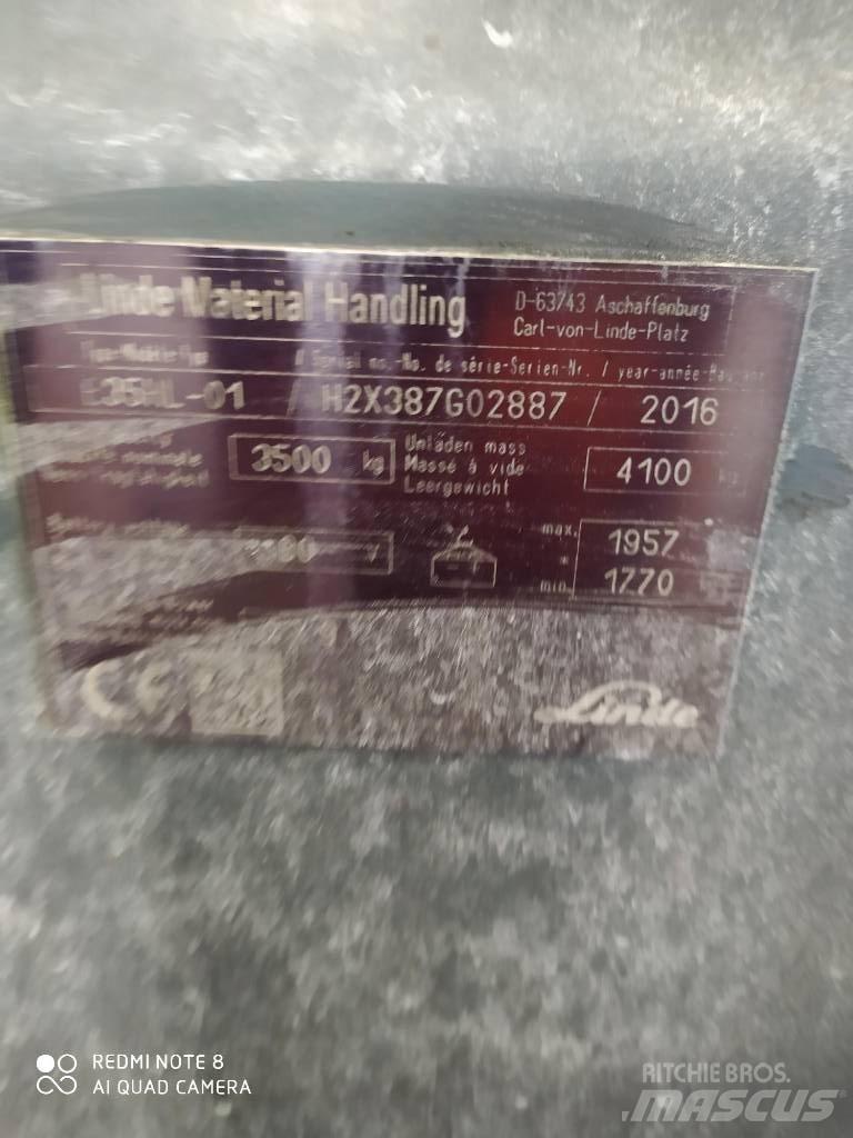 Linde E 35 HL Elektriskie iekrāvēji