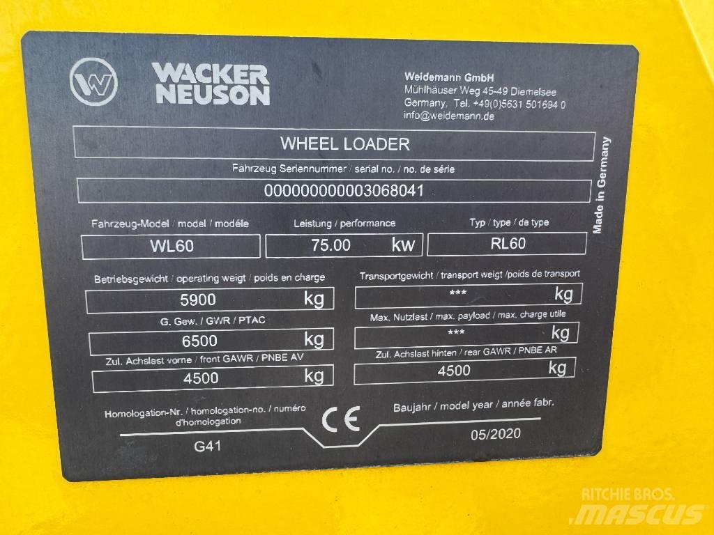 Wacker Neuson WL60 Iekrāvēji uz riteņiem