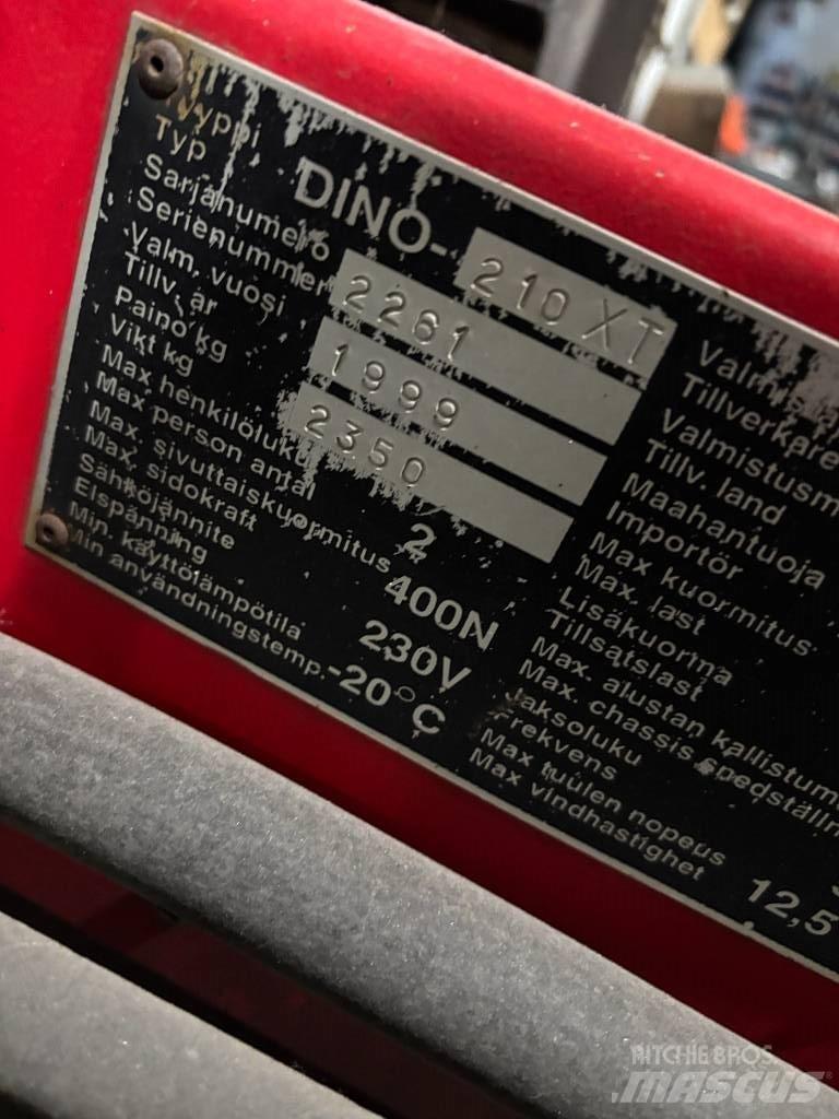 Dinolift 210 XTB-2 Pacēlājplatformas - piekabes