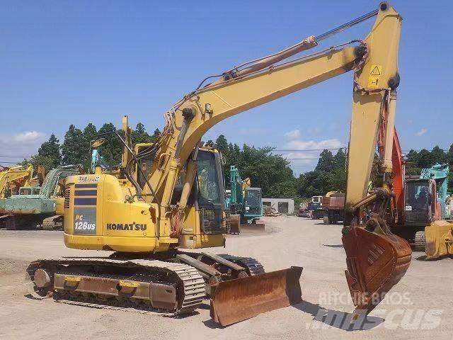 Komatsu PC 128 Kāpurķēžu ekskavatori