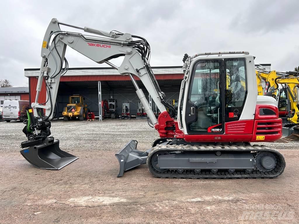 Takeuchi TB290 Vidēja lieluma ekskavatori 7 t - 12 t