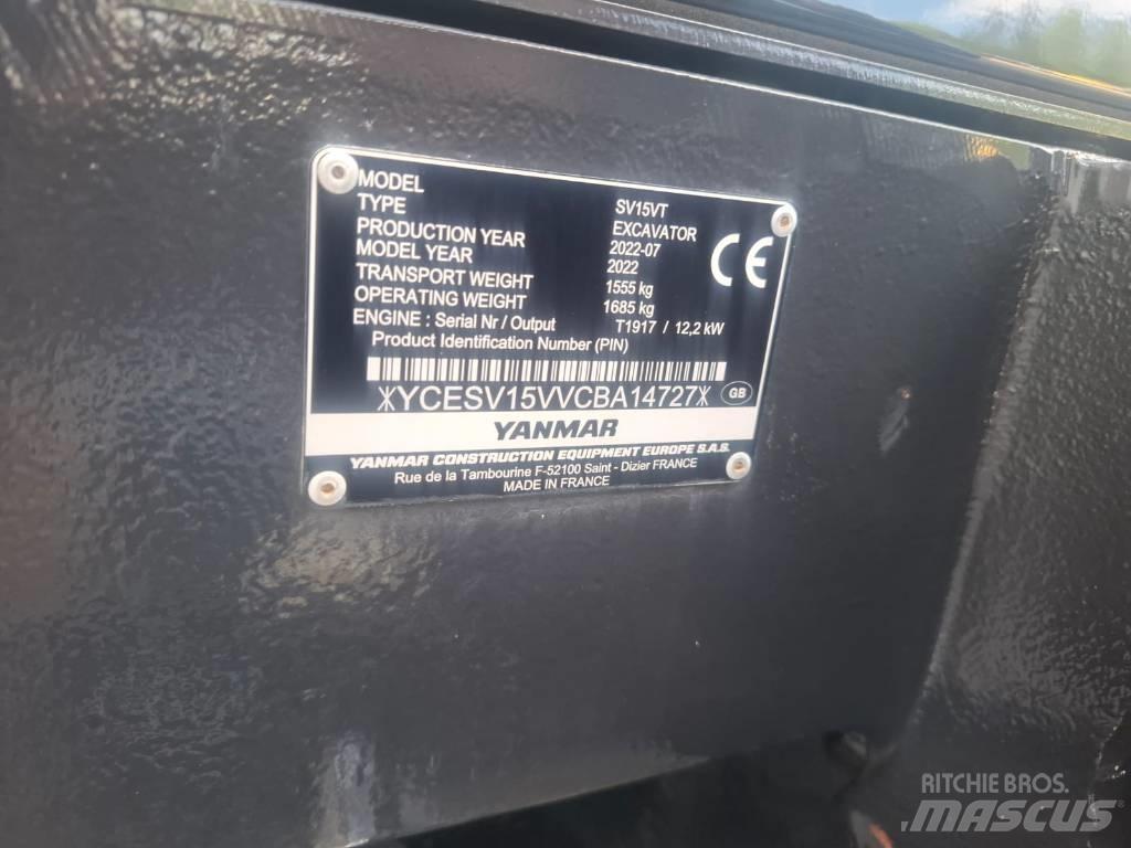 Yanmar SV 15 VT Mini ekskavatori < 7 t