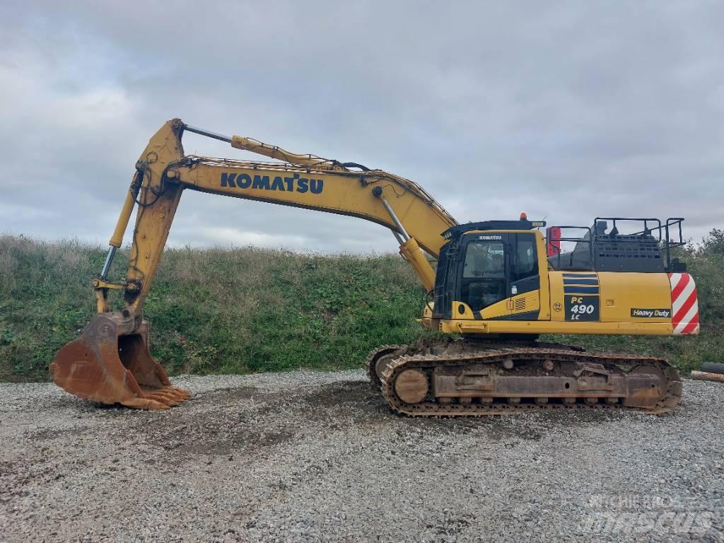Komatsu PC490LC-11 Kāpurķēžu ekskavatori