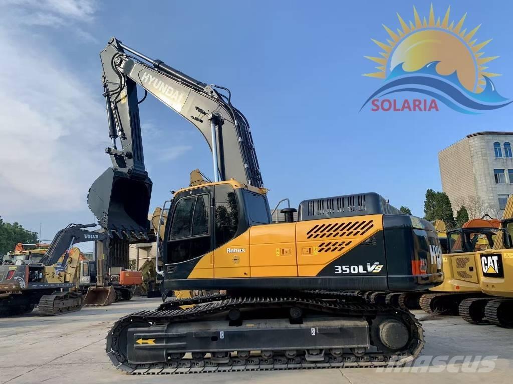 Hyundai R350LVS Kāpurķēžu ekskavatori