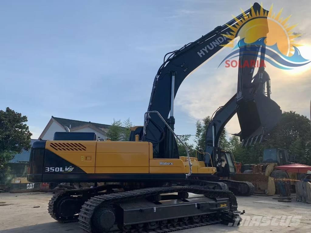 Hyundai R350LVS Kāpurķēžu ekskavatori