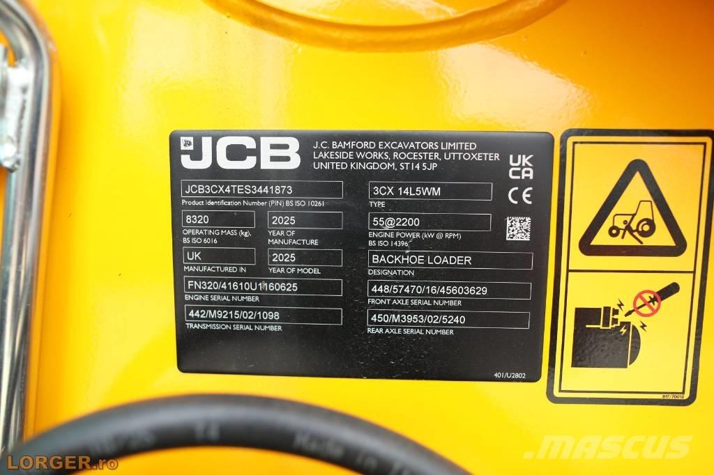 JCB 3 CX - NEW Ekskavatori-iekrāvēji