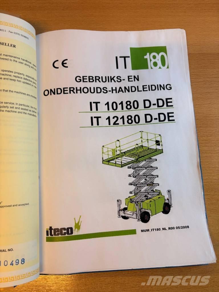 Iteco IT 12180 DE Šķerveida pacēlāji
