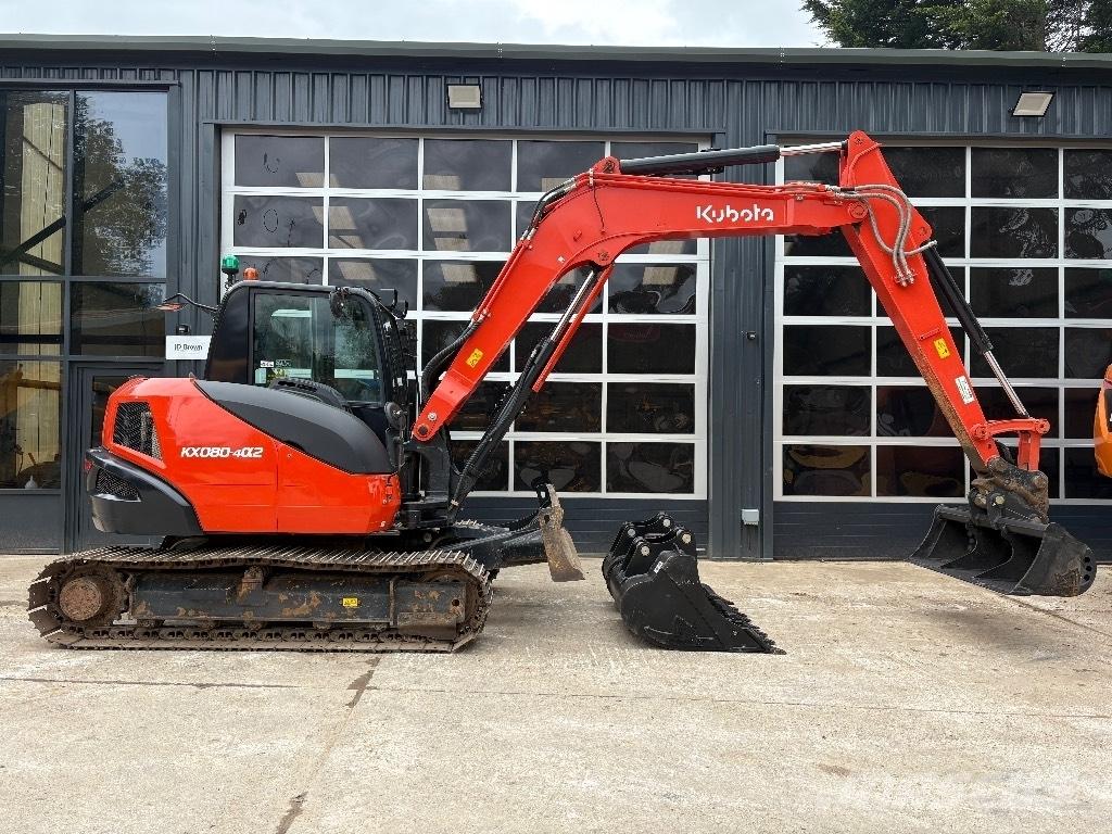 Kubota KX 080 Vidēja lieluma ekskavatori 7 t - 12 t