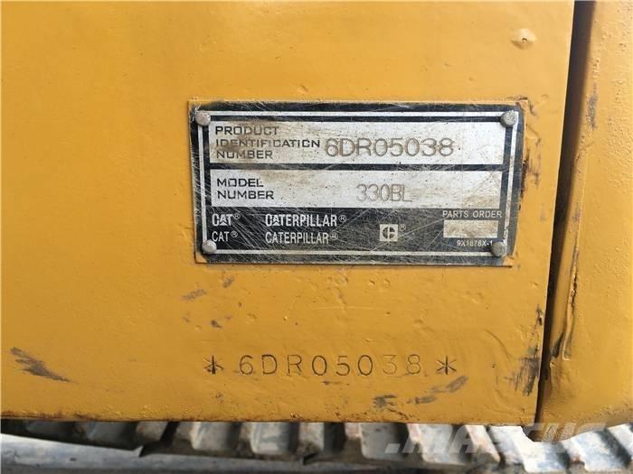 CAT 330 B L Kāpurķēžu ekskavatori