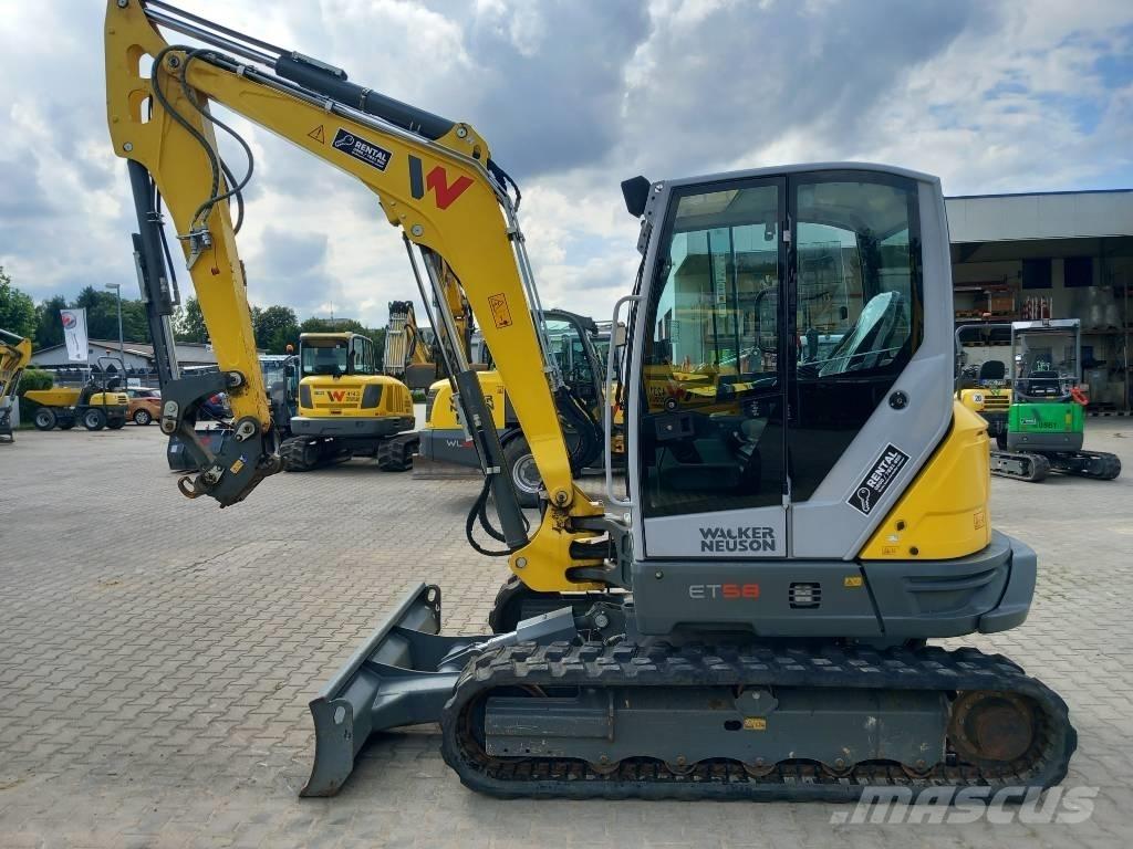 Wacker Neuson ET58 Kāpurķēžu ekskavatori