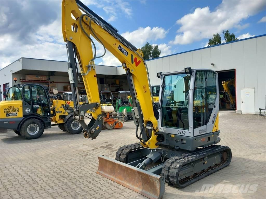 Wacker Neuson ET58 Kāpurķēžu ekskavatori