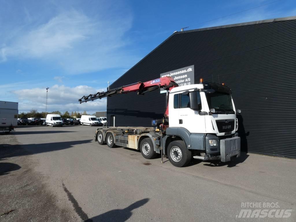 MAN TGS 35.460 Smagās mašīnas ar celtni