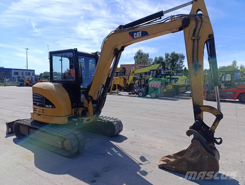 CAT 305.5 Kāpurķēžu ekskavatori