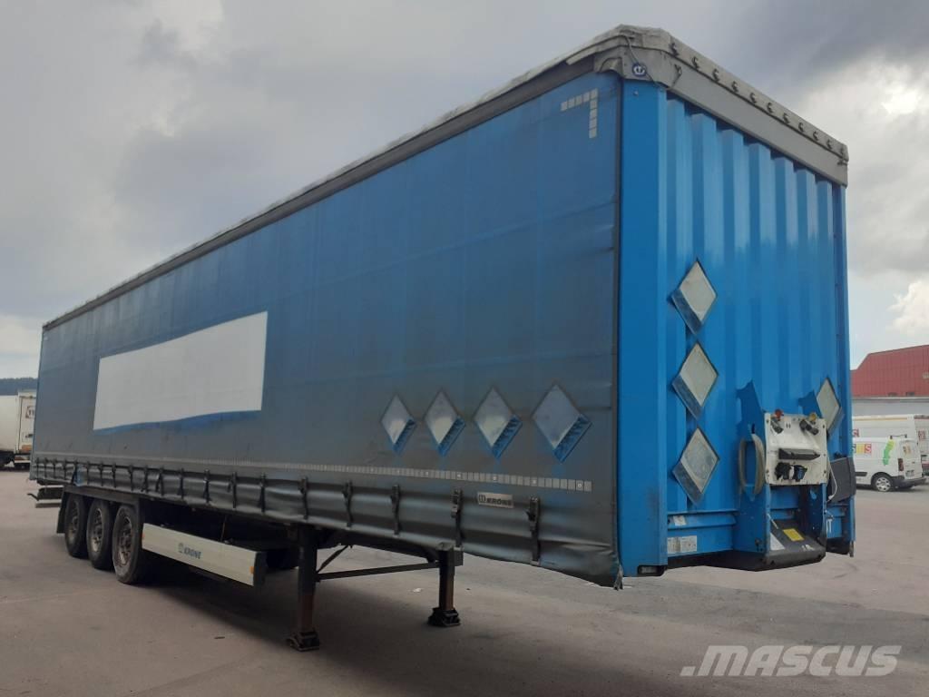 Krone CURTAIN Tents puspiekabes