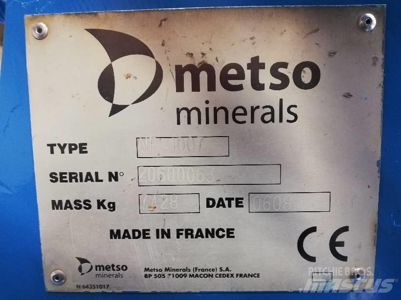 METSO NP1007 Drupinātāji