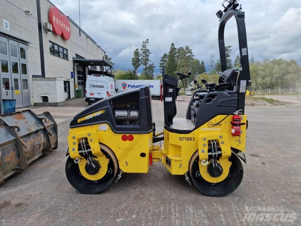 Bomag BW 120 AD-5 Divvalču grunts veltņi