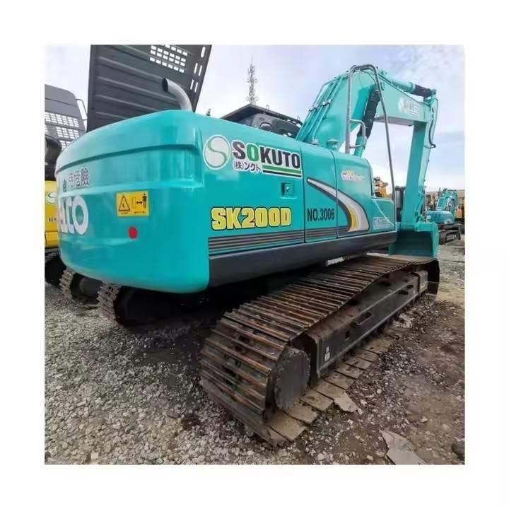 Kobelco SK 200 D Kāpurķēžu ekskavatori