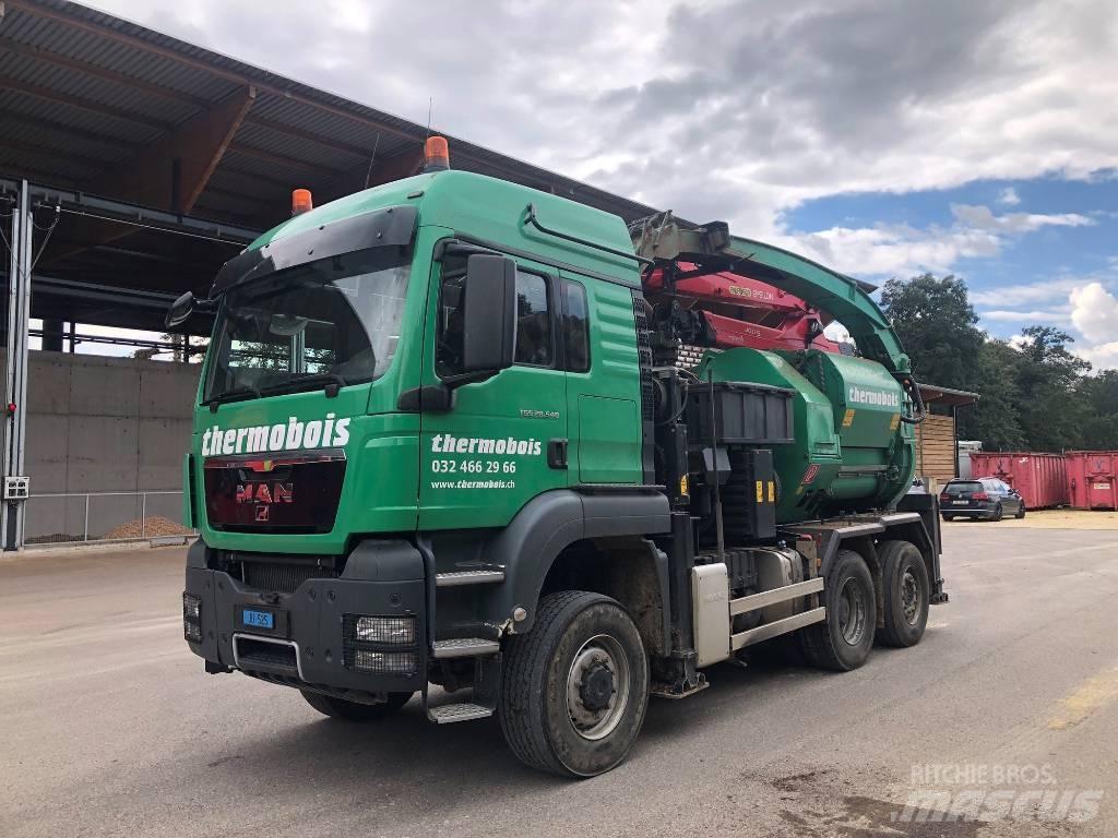 JENZ HEM 582 R-Truck Mežizstrādes mulčeri