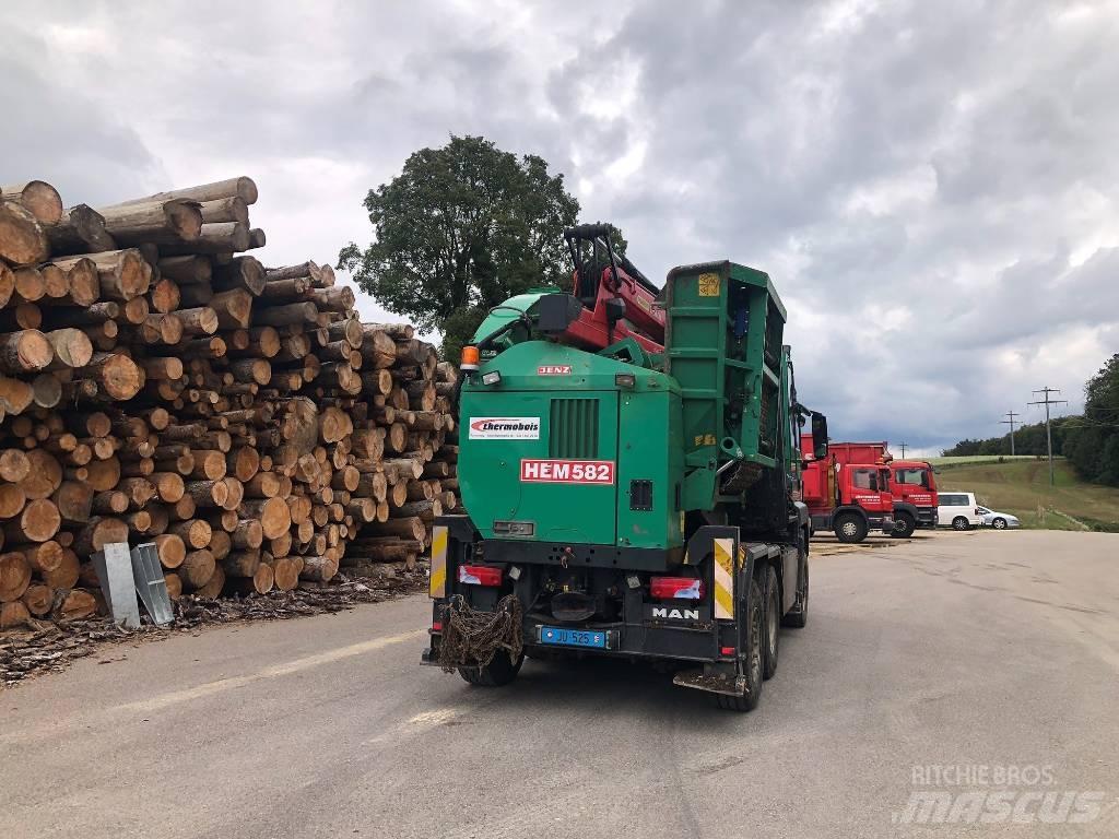JENZ HEM 582 R-Truck Mežizstrādes mulčeri