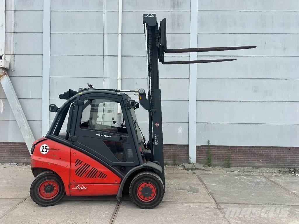 Linde H40D Tehnika ar dīzeļa dzinēju