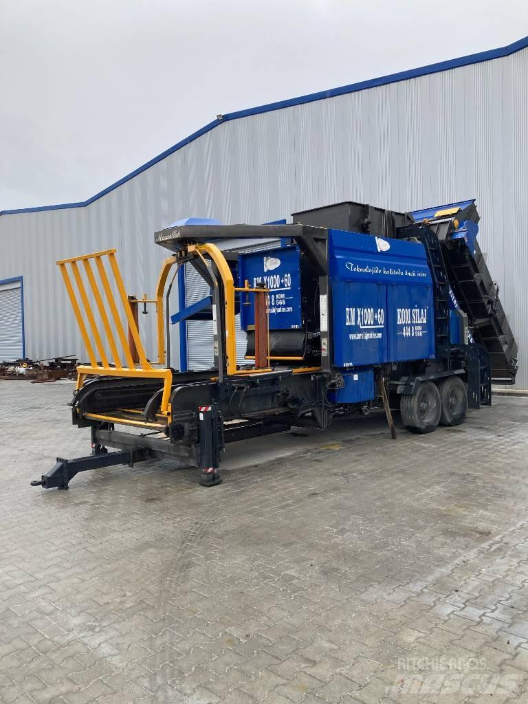  KOMSİLAJ KM X 1000 Rituļu preses