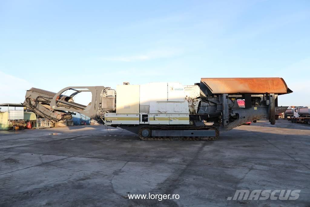 Metso LT 110 Mobilie drupinātāji