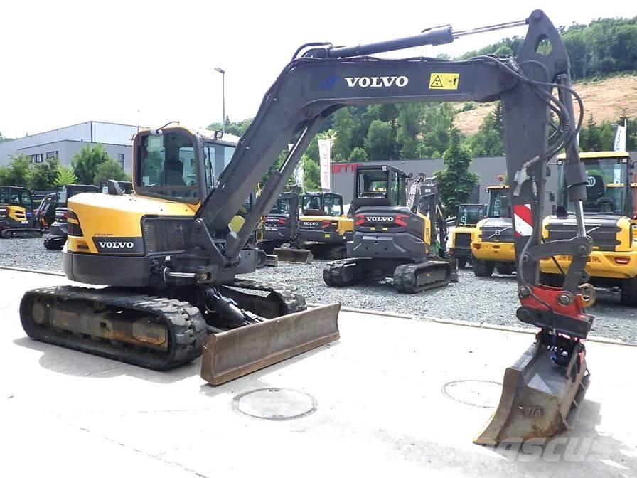 Volvo ECR 88 D Kāpurķēžu ekskavatori
