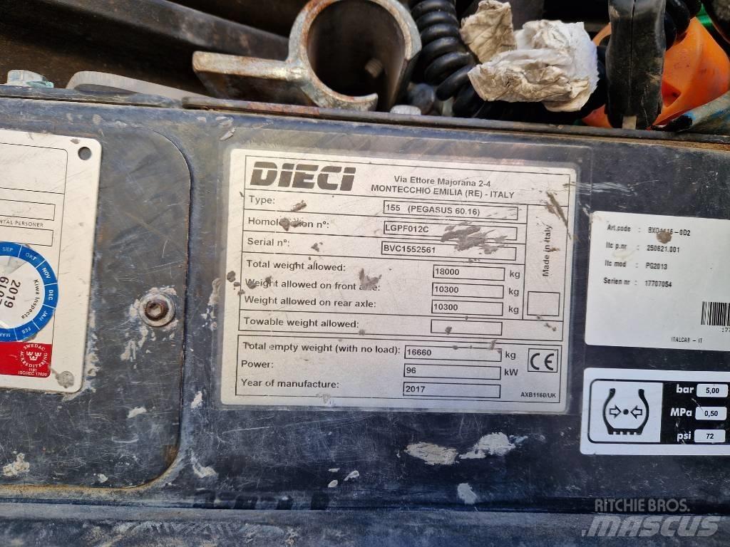Dieci Pegasus 60.16 Teleskopiskie manipulatori