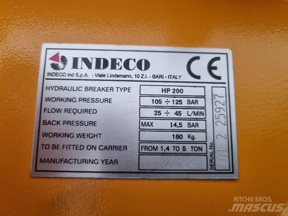 Indeco HP 200 Āmuri/Drupinātāji