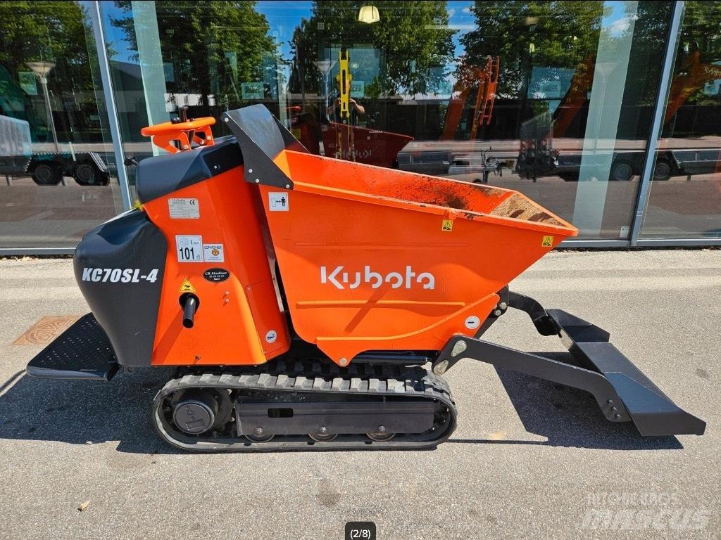 Kubota KC 70 Mini pašizgāzēji