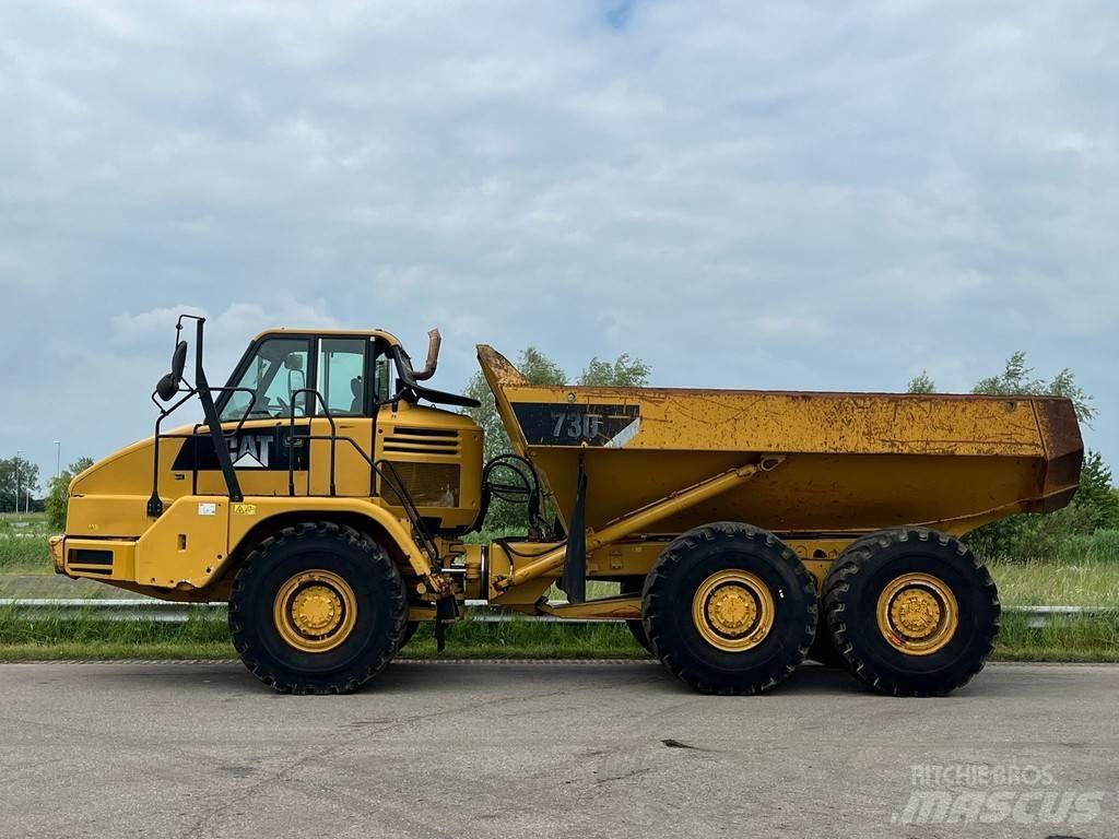 CAT 730 Artikulētie pašizgāzēji