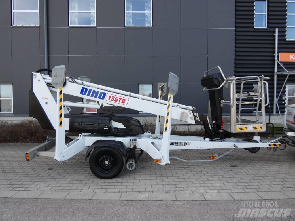 Dino 135 TB Skylift Pacēlājplatformas - piekabes