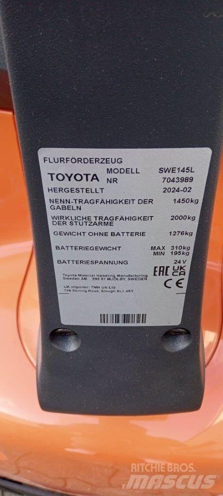 Toyota BT SWE145L Krautnētāji