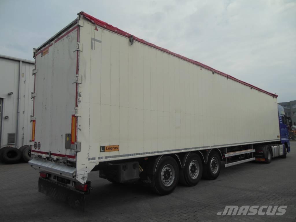 Legras SBS 2220, 95m3 Kustīgo grīdu puspiekabes