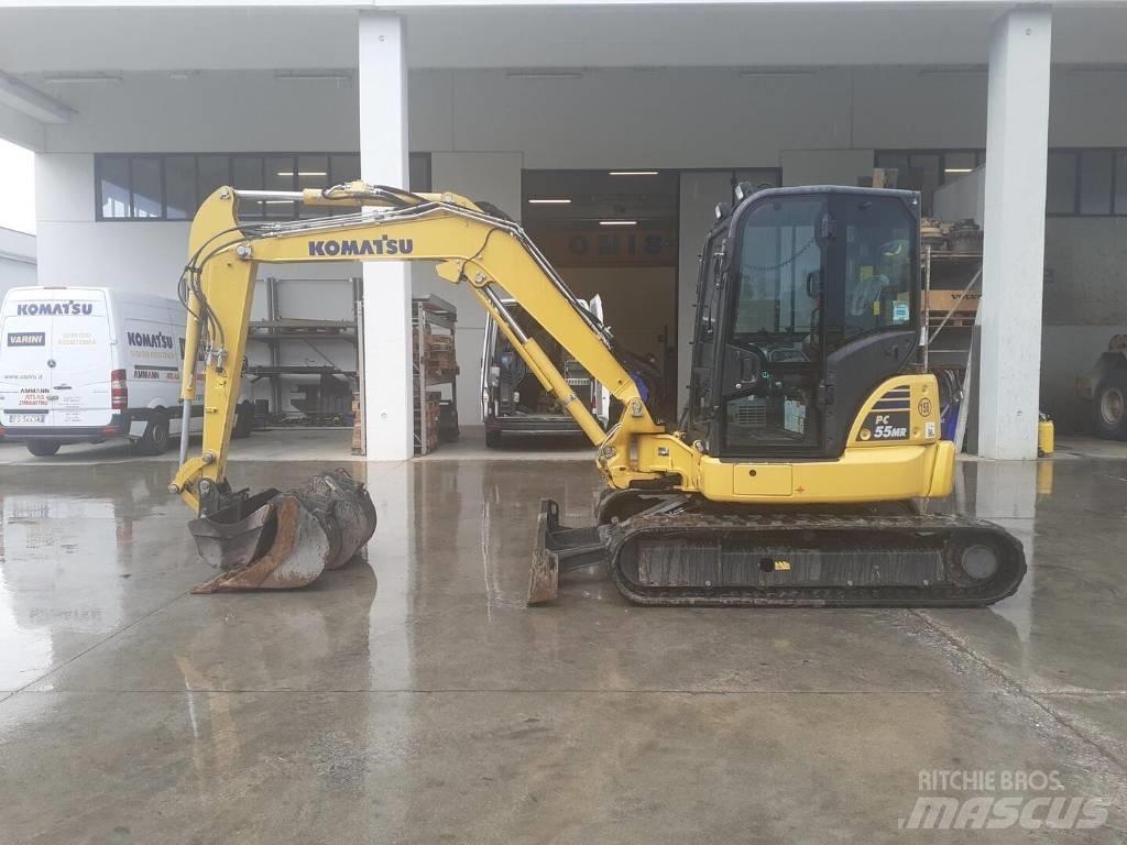 Komatsu PC 55 MR-5 Kāpurķēžu ekskavatori