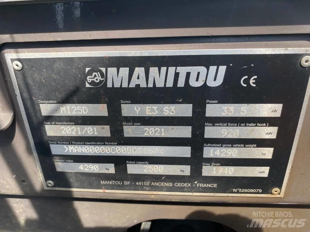 Manitou Mi25D Tehnika ar dīzeļa dzinēju