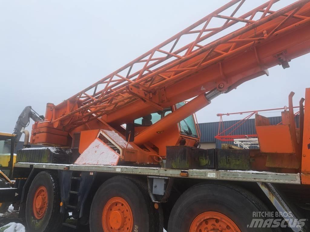 Tadano Faun RTF 40-3 Celtņi nelīdzenām virsmām