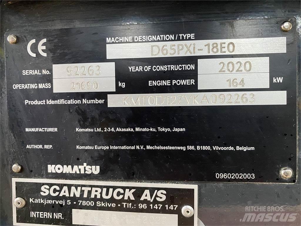 Komatsu D65PXI-18 Kāpurķēžu buldozeri