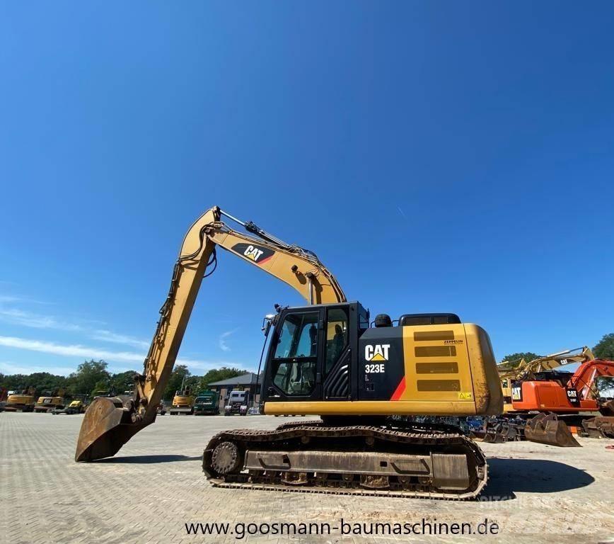 CAT 323 EL Kāpurķēžu ekskavatori