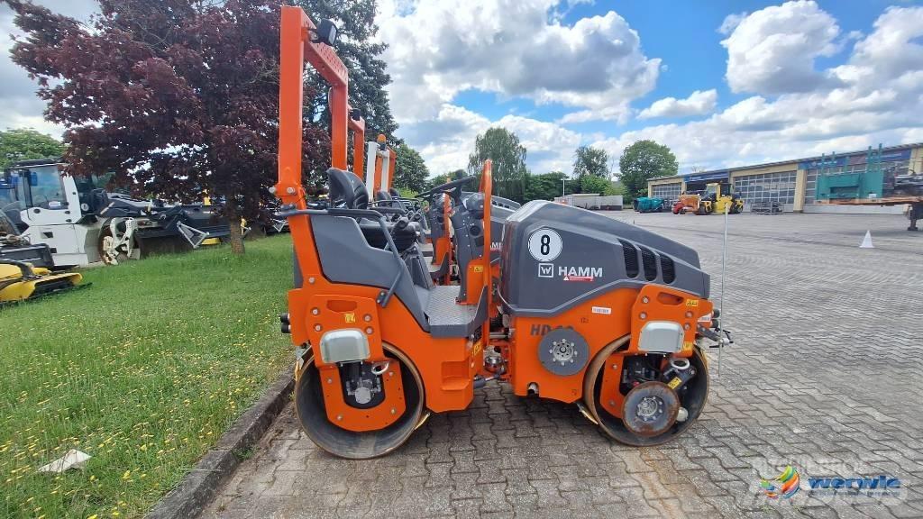 Hamm HD 10 VV Divvalču grunts veltņi