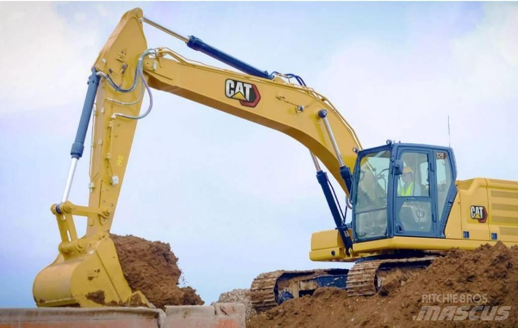 CAT 320 UTHYRES Kāpurķēžu ekskavatori
