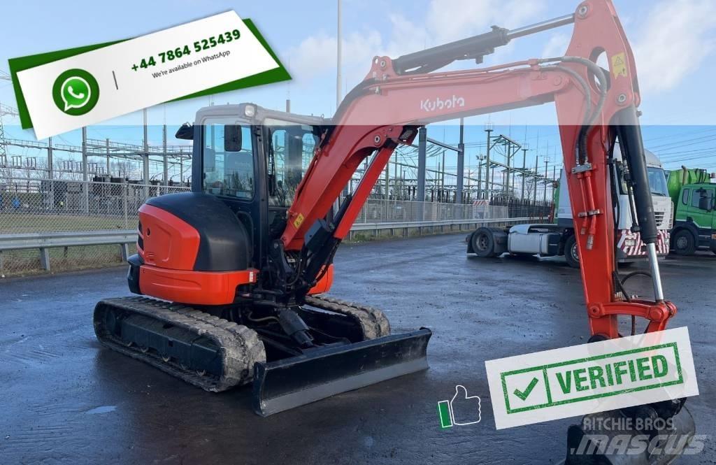 Kubota U 55-4 Mini ekskavatori < 7 t