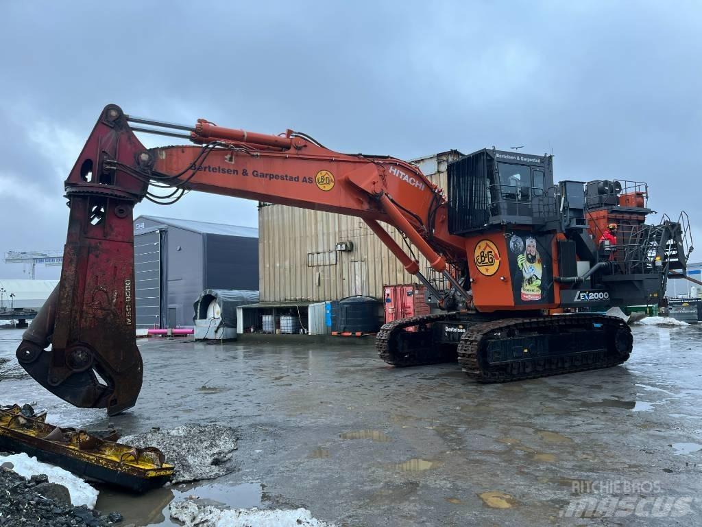 Hitachi EX2000-7BBH Demontāžas ekskavators