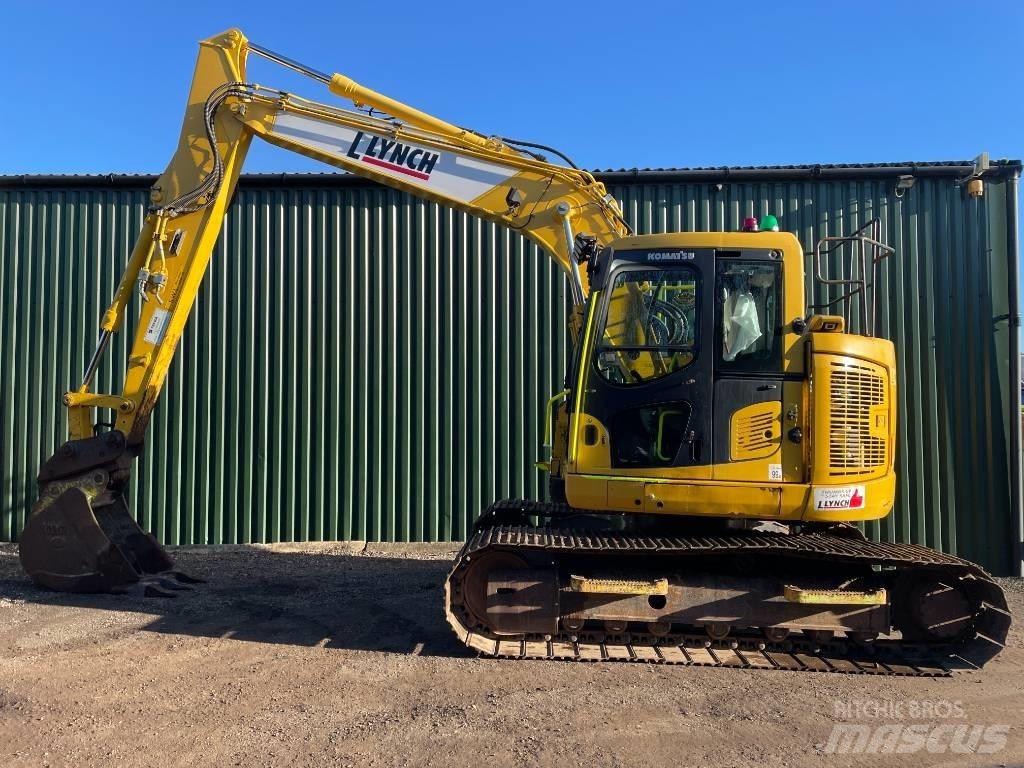 Komatsu PC 138 Kāpurķēžu ekskavatori